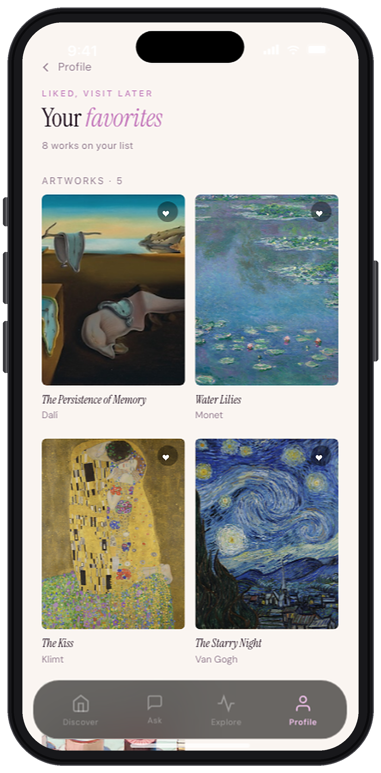 Your growing art library